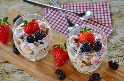 A beautifully plated dish made with packaged food products A beautifully plated dish made with packaged food products
