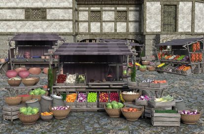 Community events, local farmers' markets