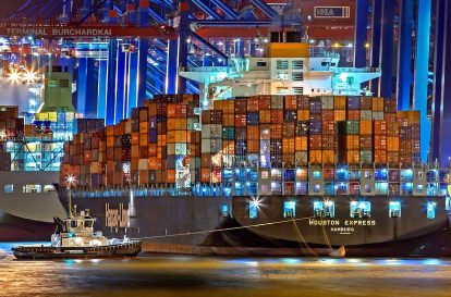 like a cargo ship